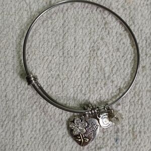 If daughters were flowers I would pick you love this life charm bracelet